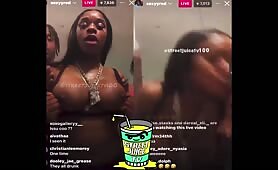 sexyy redd flashing her perfect titties nude